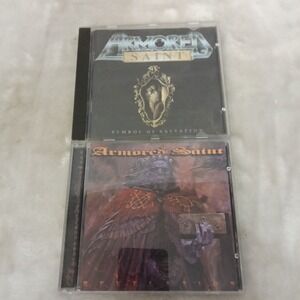 Armored Saint CD Lot Symbol of Salvation 1991 Revelation 2000 Metal Blade CD